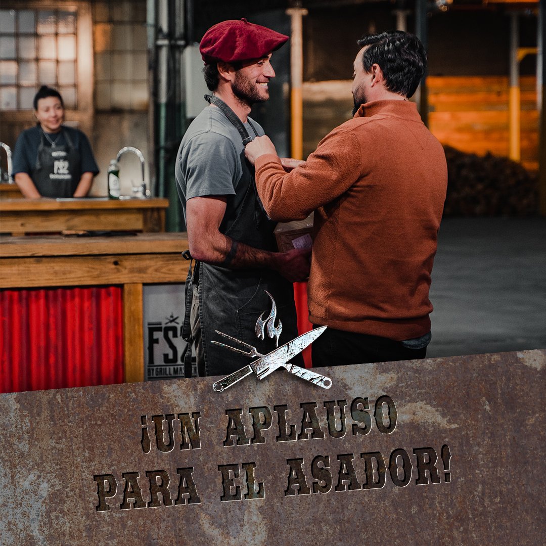 Fabricio se destacó en el desafío y su plato fue elegido como el mejor de la jornada 😍 ¡Un aplauso para el asador! 👏 #FuegoSagrado2 📺 <a href="/teledoce/">𝗧𝗲𝗹𝗲𝗱𝗼𝗰𝗲 📺</a>