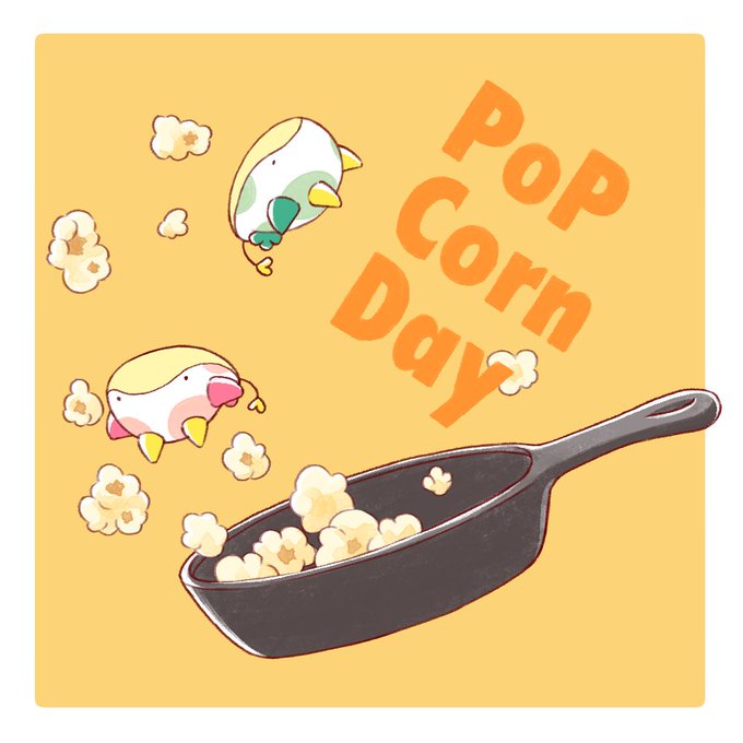 ポップコーンのtwitterイラスト検索結果