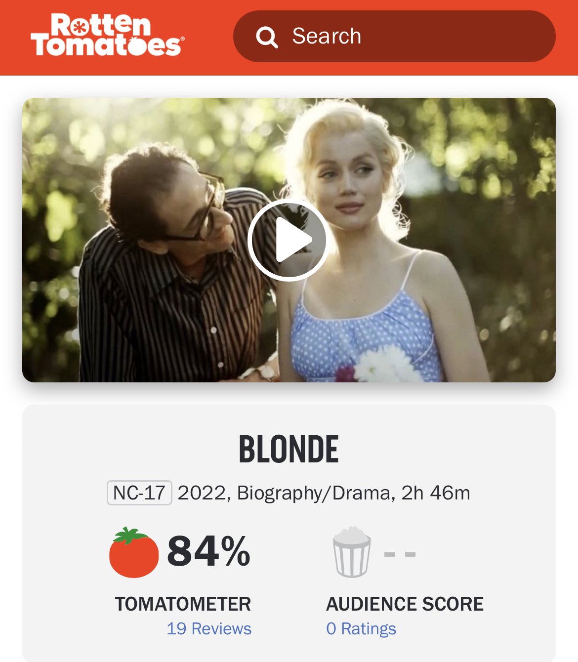 Marilyn Monroe - Rotten Tomatoes