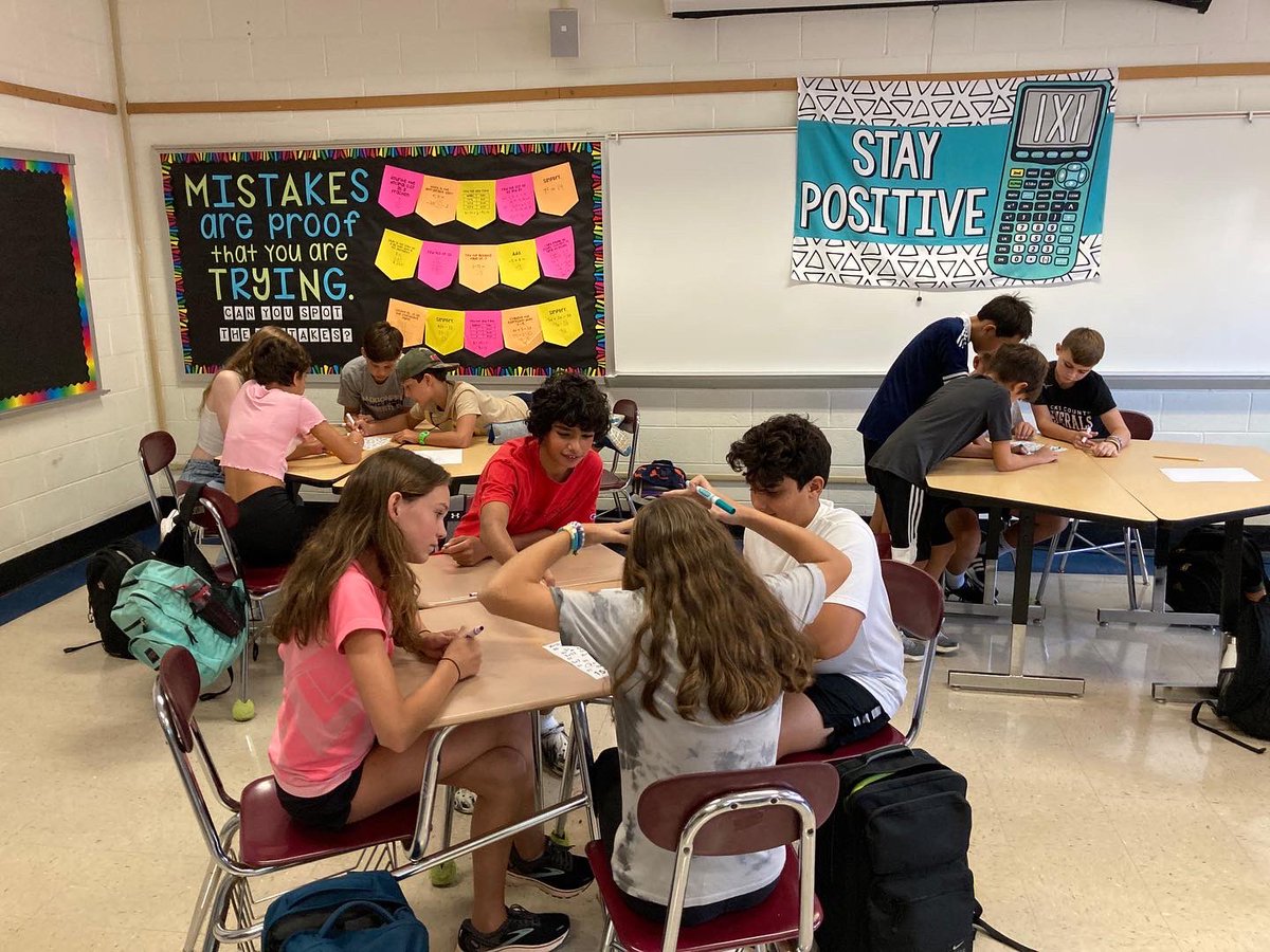 MsGralish's tweet photo. What does good group work look like and sound like? Students worked in small groups to find as many numbers from 1-100 as possible in a series of timed challenges. They were focused, respectful of each other, and motivated to continually improve their scores. Nicely done! ✏️🧠 https://t.co/aIMuCxdZs5
