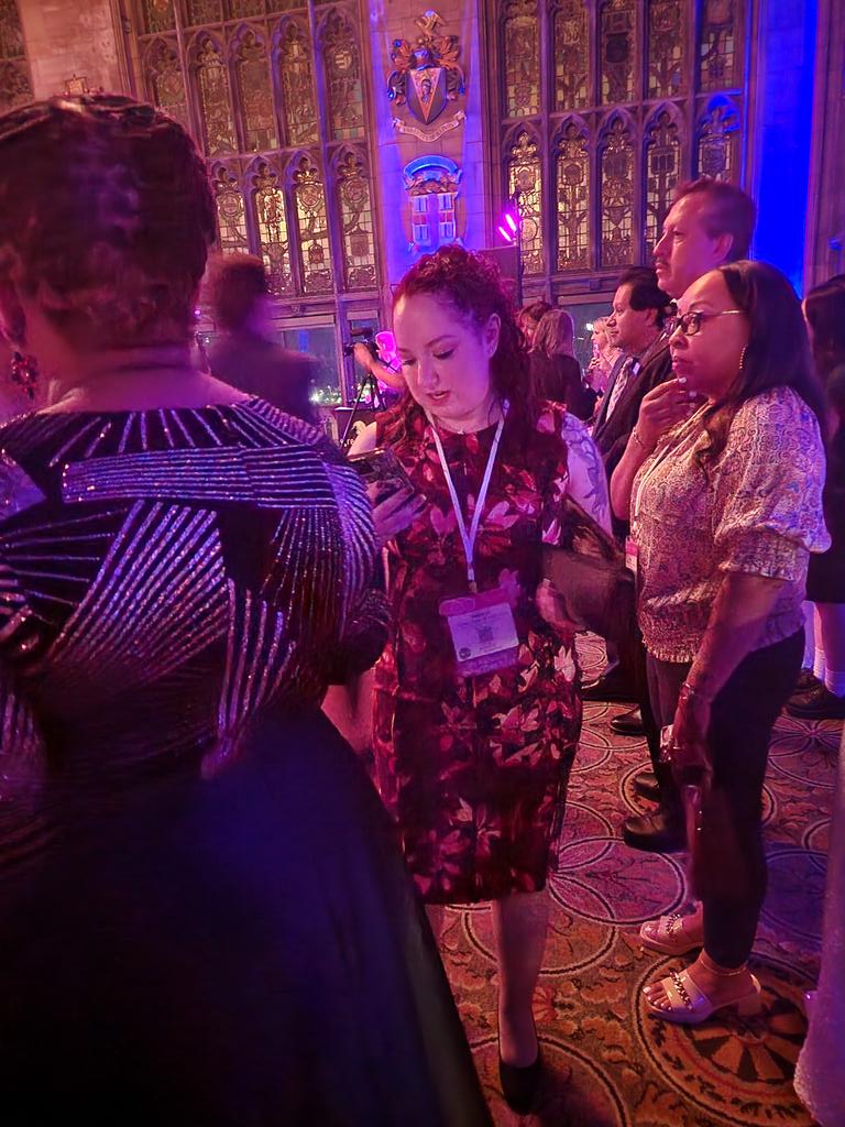 MedicalLabLadyG's tweet photo. Celebrity sighting!  @KGolabMLS working hard to cover all of the important #ASCP2022 #ASCP100 #ASCPSoMeTeam President Elect! 

Thank you for all you do! #ASCPiSpy https://t.co/PTsBjfNz0c