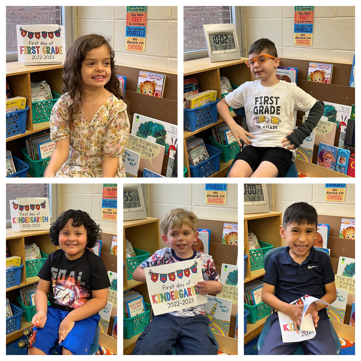 CRAMrsWeiss's tweet photo. The year is already off to a great start, look at all these smiles for the first day of school! It’s going to be a great year with these Bulldogs! 📚✏️🚌🖍#BackToSchool @CRA_Bulldogs @CRAMrMillaway @Amy_Cerulo https://t.co/JXU0nlJgZ1