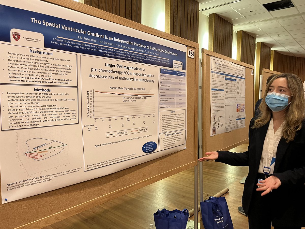 AartiAsnaniMD's tweet photo. Proud of Asnani lab superstars @NathalieRosasMD @casie_curtin for their excellent posters at today’s BIDMC Research Retreat! @BidmcCvi https://t.co/Qrd6qWGbSf