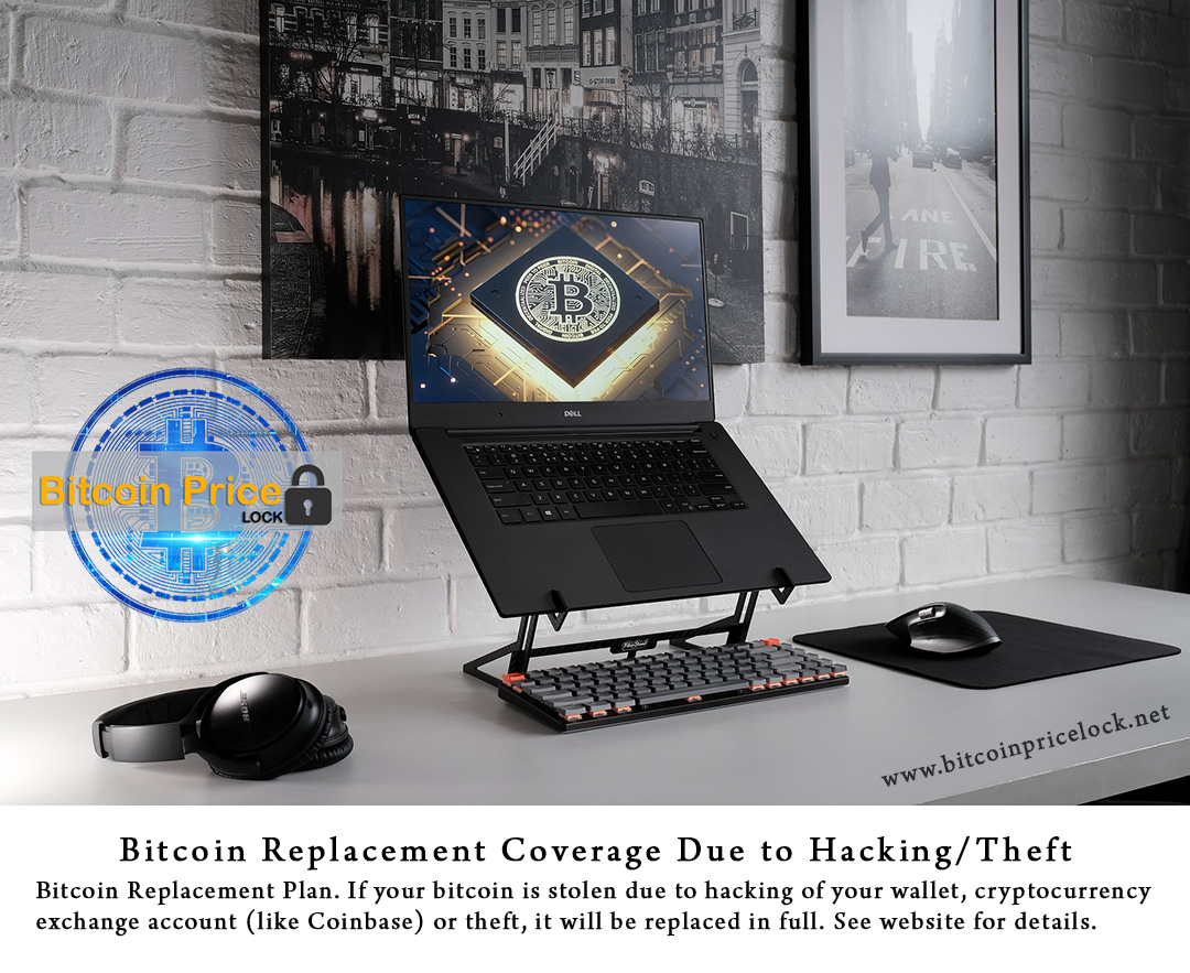 Stop Theft &amp; Hacking. Bitcoin Price Lock Plans, Cryptocurrency Insurance, Protects Cryptocurrency in your own wallet. Pays you if the price goes down or loss from theft or hacking.

#bitcoinpricelock #bitcoin #ethereum #cryptoinsurance #insurance #crypto #btc #eth #investment