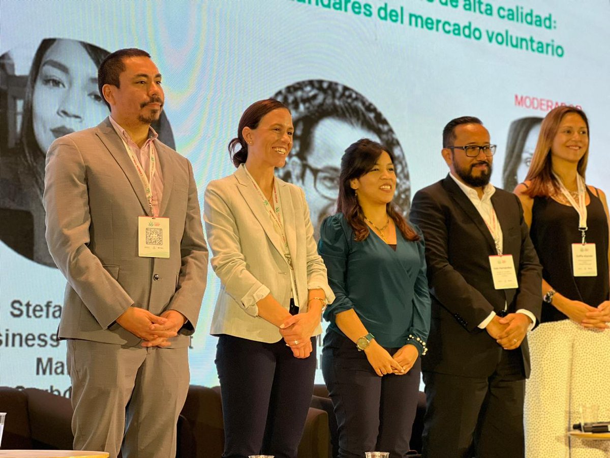 climatereserve's tweet photo. Big thanks to @mexico2_pmc for a successful #MexicoCarbonForum, where carbon professionals working to support Mexican and Latin American carbon markets explored the high development potential for carbon projects in Mexico and Latin America. https://t.co/C6wrYYftKL