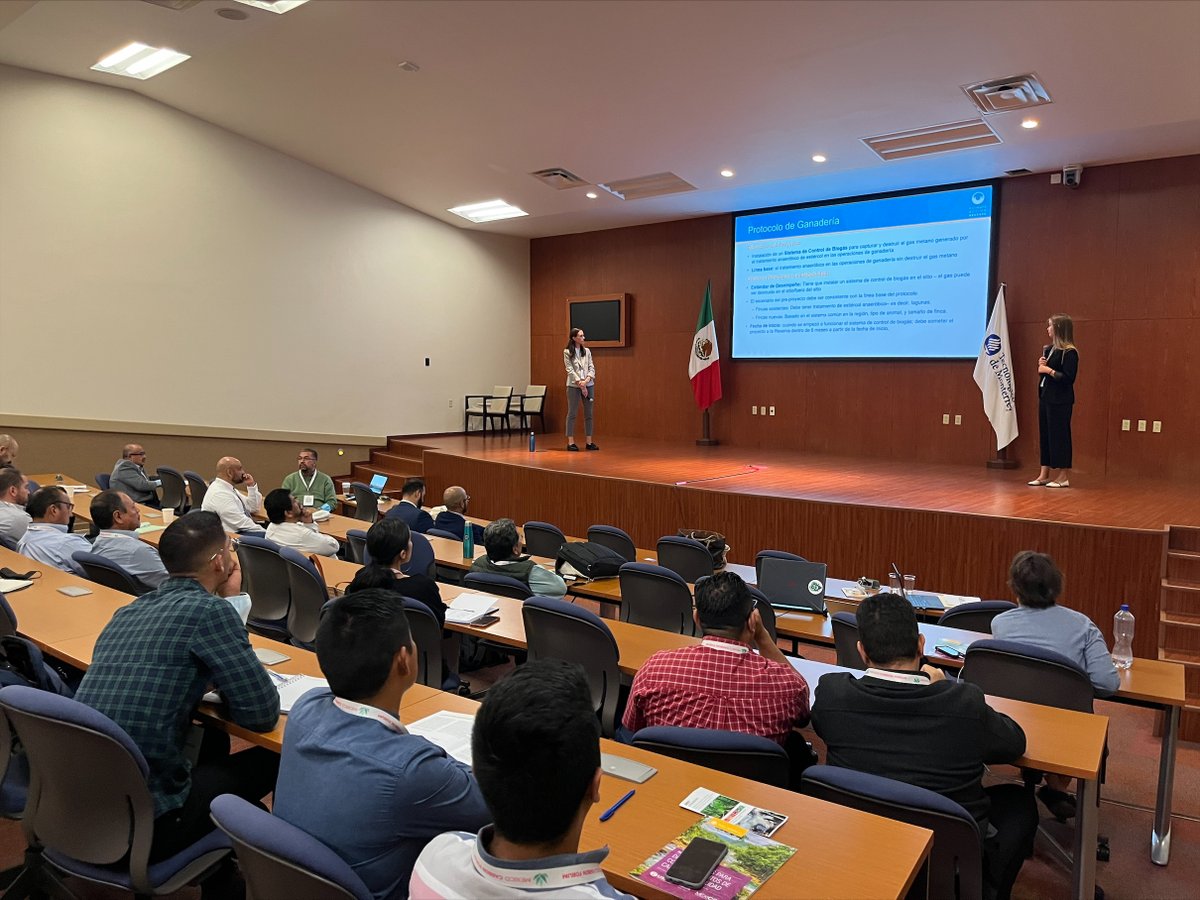 climatereserve's tweet photo. Big thanks to @mexico2_pmc for a successful #MexicoCarbonForum, where carbon professionals working to support Mexican and Latin American carbon markets explored the high development potential for carbon projects in Mexico and Latin America. https://t.co/C6wrYYftKL