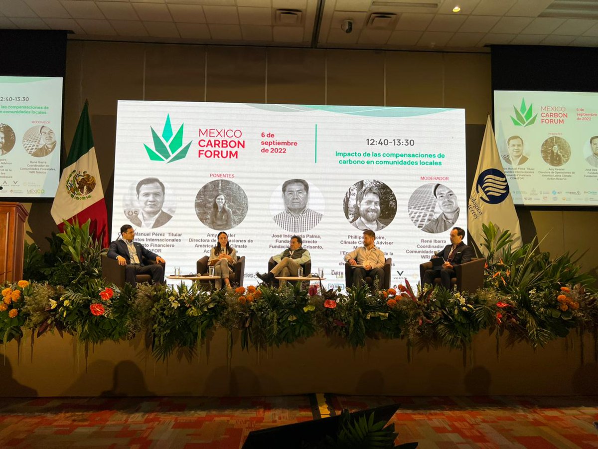 climatereserve's tweet photo. Big thanks to @mexico2_pmc for a successful #MexicoCarbonForum, where carbon professionals working to support Mexican and Latin American carbon markets explored the high development potential for carbon projects in Mexico and Latin America. https://t.co/C6wrYYftKL