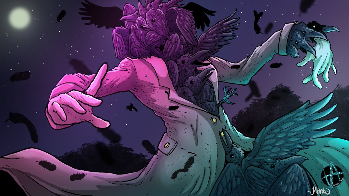Mark0riginals's tweet photo. #SCiPTEMBER 8 SCP HIVE-MIND SCP 2106 A CONSPIRACY OF RAVENS #SCP https://t.co/8jbJRlGZ0q