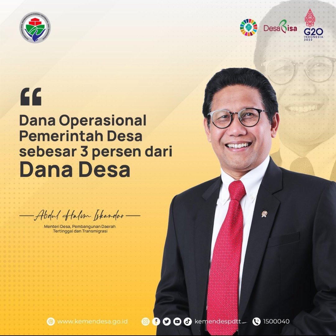 shofamubarok1's tweet photo. Dana Operasional Pemerintah Desa 3% dari DANA DESA

#TPPJawaTimur
#TPPTrenggalek
#DesaBisa

@halimiskandarnu
@imansyukri
@kemendespdtt
@tppkemendes
@Ari_Asharie
@Mift4hulMunir
@maulanakpw
@GosBrodhen_73
@shofamubarok1
@hendrijos69
@MuhamadIswahyu8
@MukarmanSe
@TriAnd0ko https://t.co/wVEXxuzZ1q