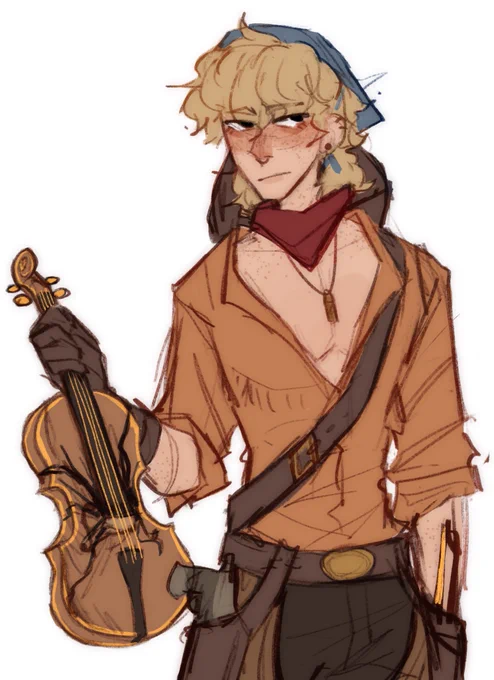 i took johnny from that devil went down to georgia song and whoreified him for a dnd campaign lmao #dnd #DnDcharacter 