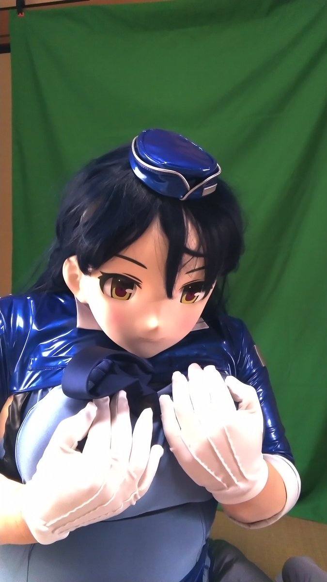 Waka_44G's tweet photo. 未来おまわりさん(蜥蜴重工CG集より)

コス制作：コスプレ衣裳どっとこむ
マスク：むにむに製作所(KAWAII EX-68使用) https://t.co/XIgKY0DVOo