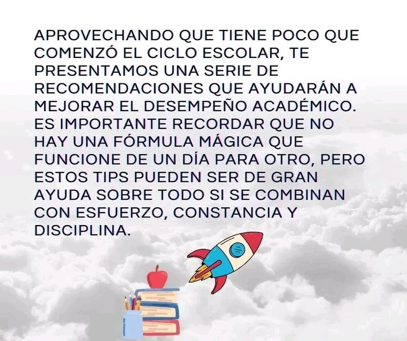 betheanswer_edu's tweet photo. 📌Te recomendamos visitar post anteriores de Tips Answer en donde encontrarás técnicas de estudio y otras recomendaciones.
#DesempeñoAcadémico #TécnicasDeEstudio #Tips_Answer https://t.co/is13lKONr0