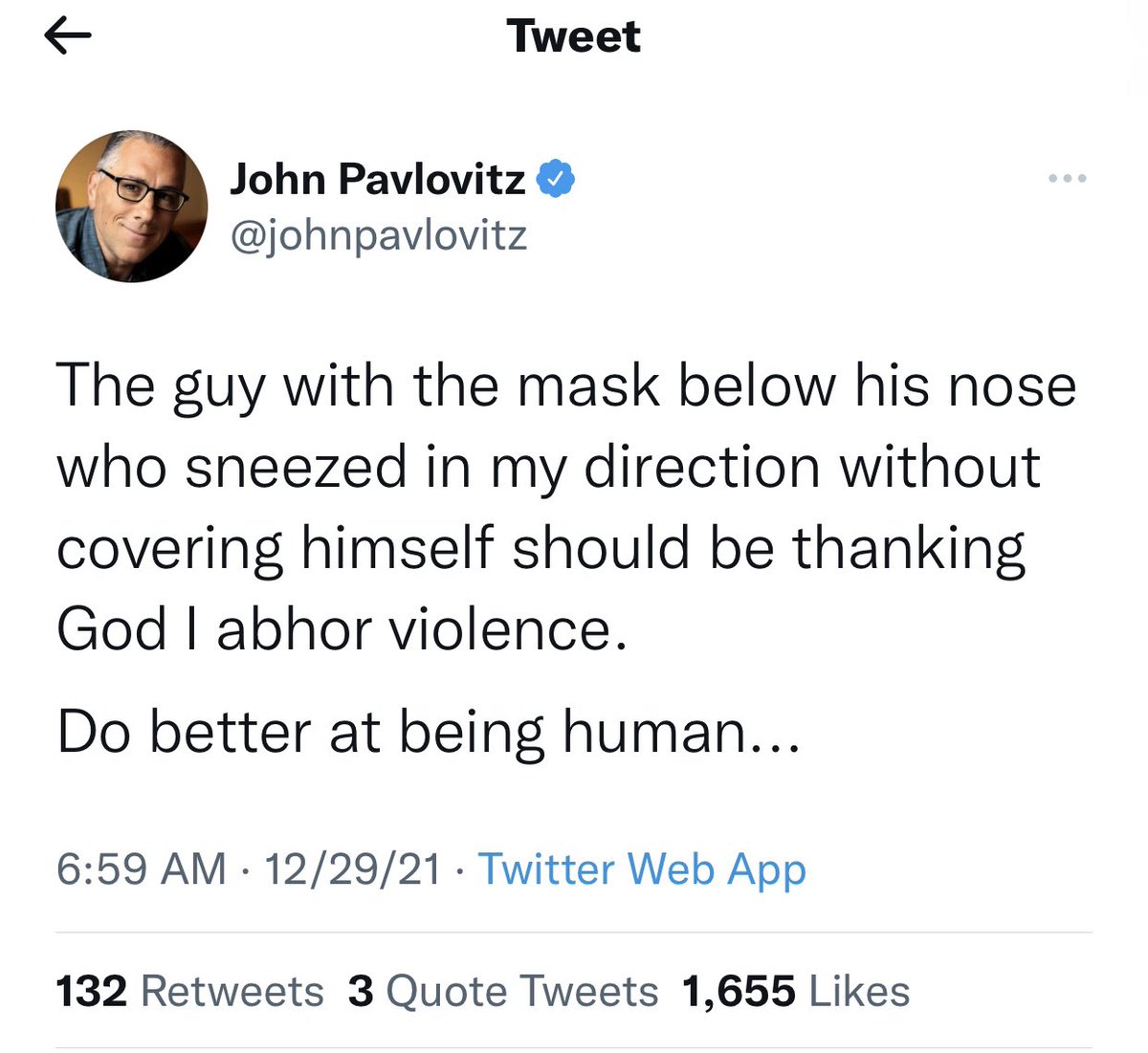 barrydogglives's tweet photo. @johnpavlovitz Or just some guy in a supermarket 🤣 https://t.co/2dxrdrHP6N