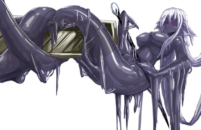 昔描いたスライム娘 