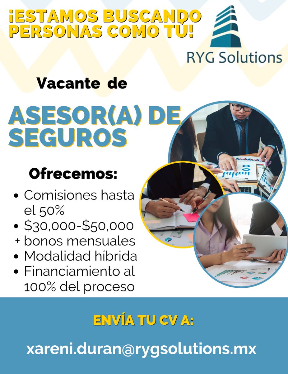 RyG_Solutions's tweet photo. Mucho jijirijí, pero ¿cuál es LA VACANTE de la que tanto hablo?
¡RyG Solutions está lista para recibir y potencializar tu talento!
@LosCazaVacantes @VACANTESCDMX @MasVacantes  @TalentProspect @LaBecaria4 https://t.co/BDNOEDehtO