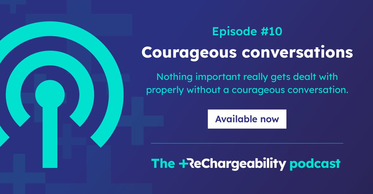timfarish's tweet image. If you conduct a tough conversation with respect - your sense of well being &amp;amp; confidence will sky-rocket. Most approaches don't work well. In this episode - Matt takes us through one that does. Enjoy. 😊🌷

rechargeability.com/podcast/courag… 

#resilience  #burnoutprevention #wellbeing