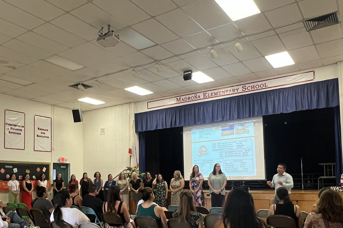 Cindy4CVUSD's tweet photo. I am lucky to have spent another great evening at Back To School Night - this time with the Mustangs @MadronaMustangs. The dedication of parents/families and teachers is palpable! #StrengthInCommunity #StrengthInEducation #CVUSDForward https://t.co/71JgXEtZ79