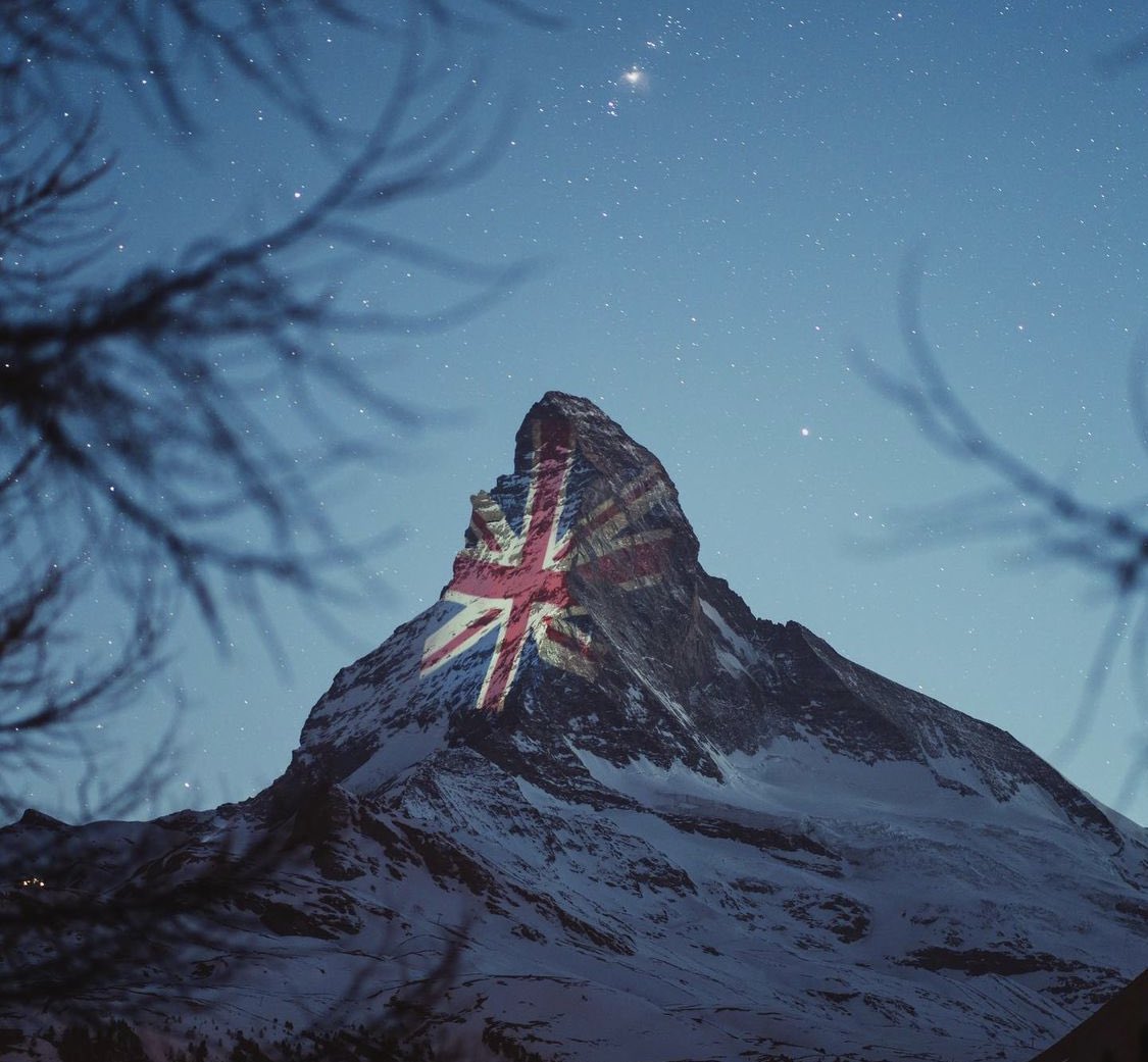 A fitting tribute. Whymper would concur. #zermatt.Matterhorn