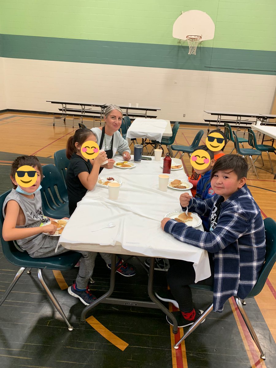 l_burym's tweet photo. Welcome week day 3 community pancake breakfast. Been a few years was so great to get community members, parents, staff and students together #pssd #movingforwardtogether #leask https://t.co/vwu9HrNIcy