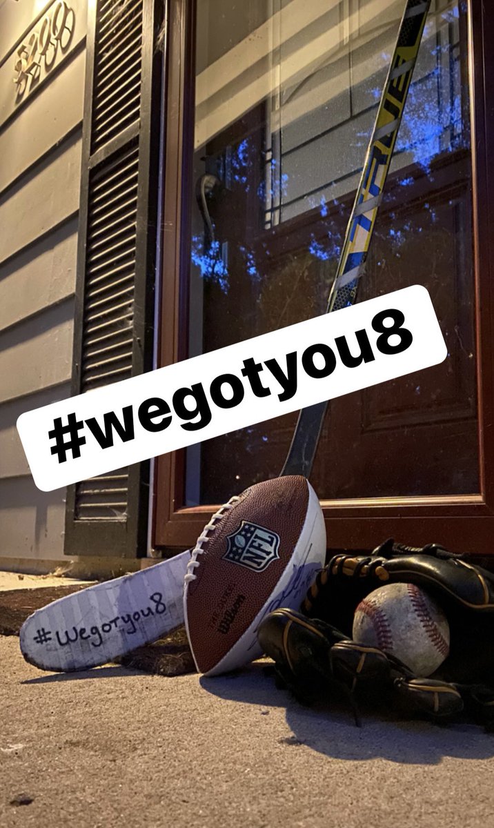 JHBCHockey's tweet photo. On Friday night (Sept. 9), please leave a light on for Ethan Glynn. We're calling it 'Friday Night Lights for Ethan’.

Also, you can honor Ethan's love for sports by leaving a football, hockey stick or baseball glove by your door. 

Post your pics with the hashtag #wegotyou8 https://t.co/Kjq2H5BaGA