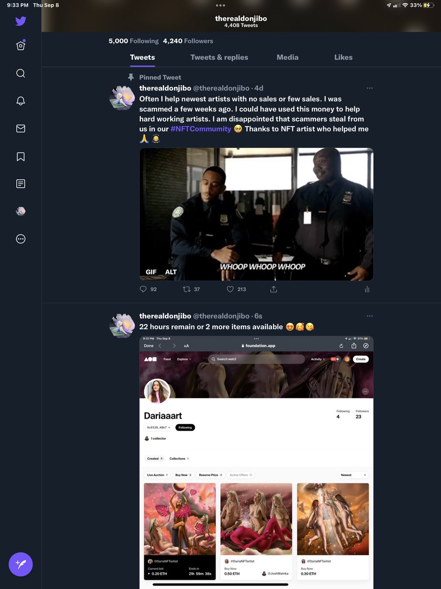realdonjibo's tweet photo. Sadly, I am following a maximum of 5,000 people. I will start unfollowing people who do not follow me. This will allow me to follow those who choose to follow me. 🙏 🙇‍♂️ Thank you for your understanding 😍😇 https://t.co/ckEOIOIN18