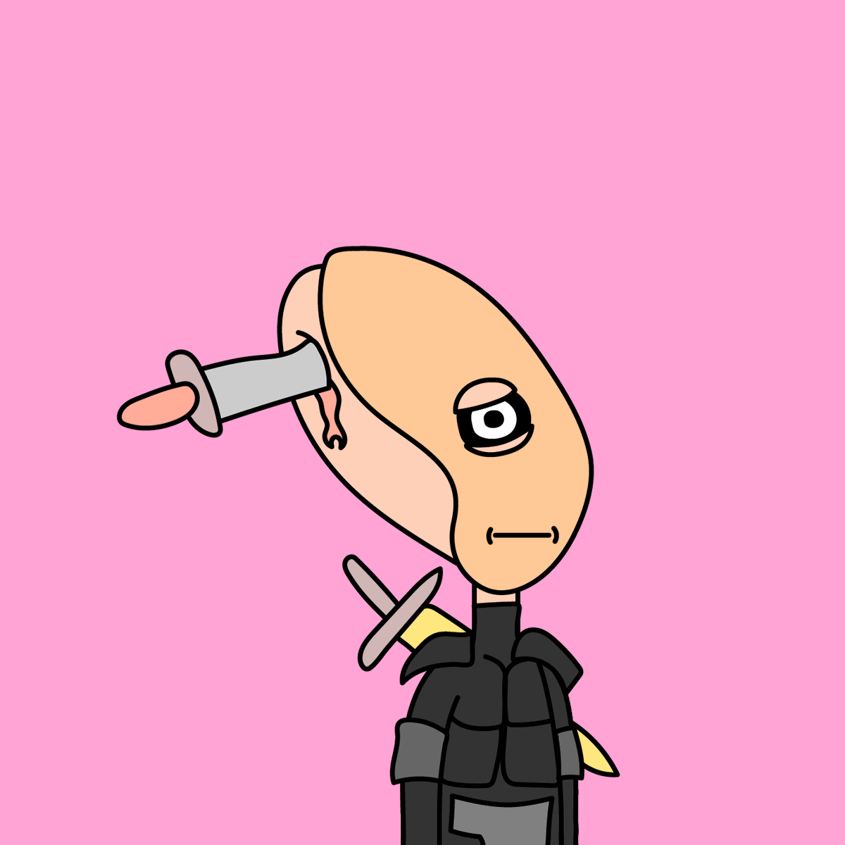 TweedaleCaron's tweet photo. #opensea #NFTGiveaway mint this cutie for just 0.01 ETH here @alienenemies_ https://t.co/Gqua52VXWg
