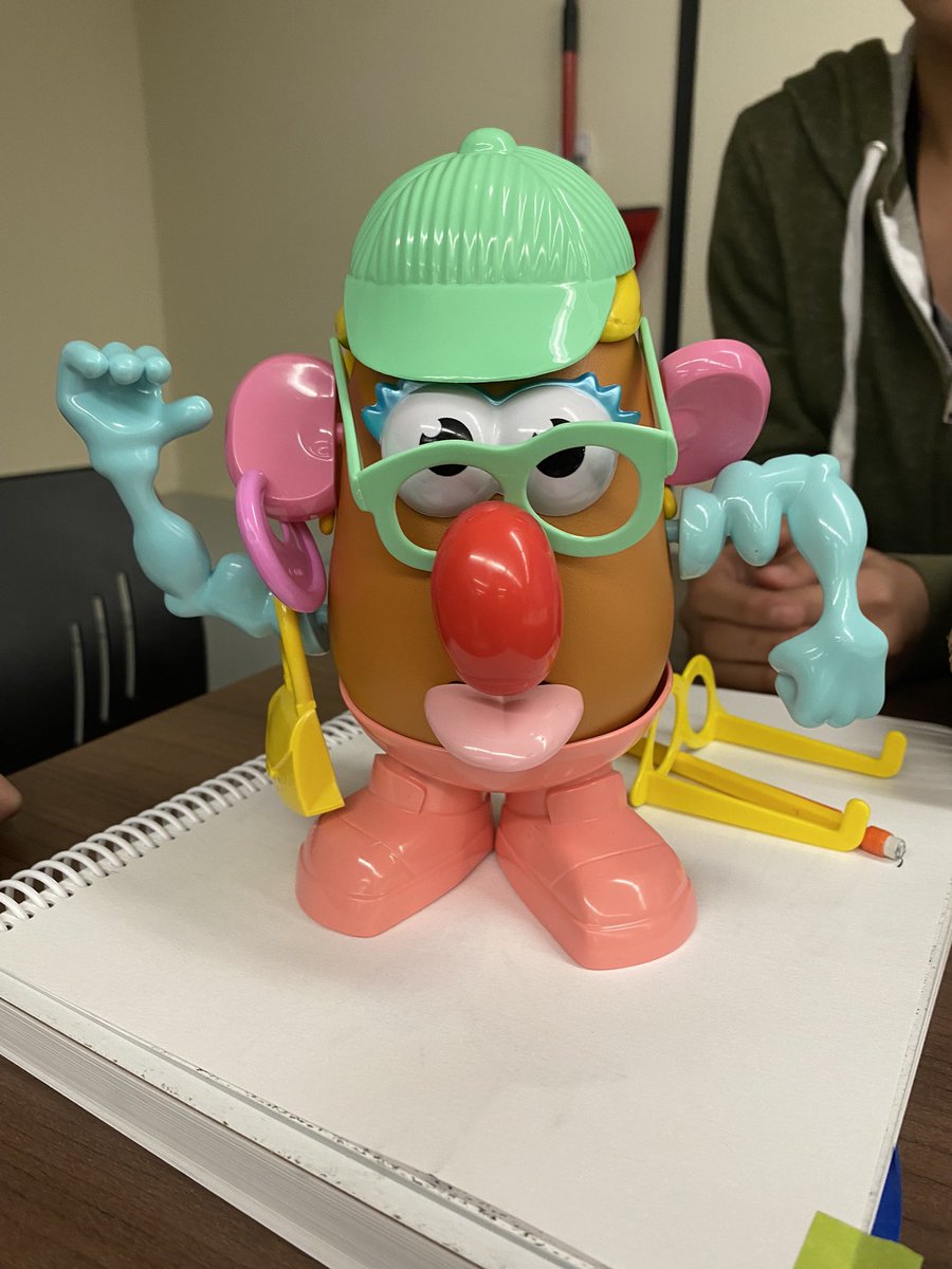 wdsgradesix's tweet photo. We still play in Grade 6! Having some fun with Mr.Potato head to teach us how making careful and detailed observations is part of the scientific process. #cbescience #wdsgradesix #wds #cbearea1 https://t.co/QqTQkyOx5D
