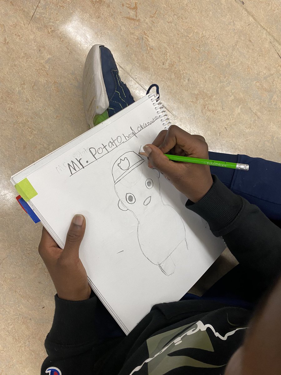 wdsgradesix's tweet photo. We still play in Grade 6! Having some fun with Mr.Potato head to teach us how making careful and detailed observations is part of the scientific process. #cbescience #wdsgradesix #wds #cbearea1 https://t.co/QqTQkyOx5D