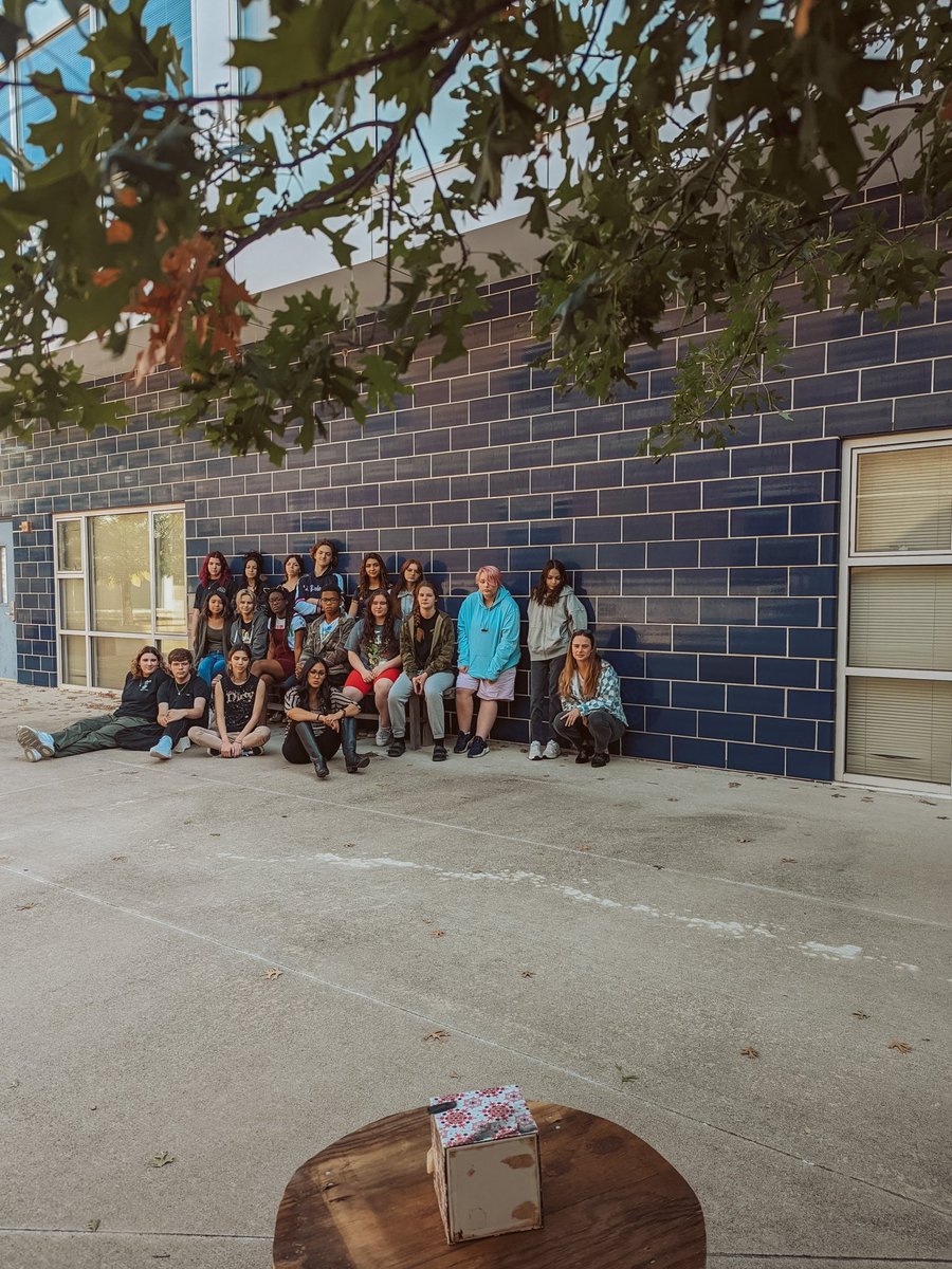 NAHS’s first official group photo—pinhole style, of course.