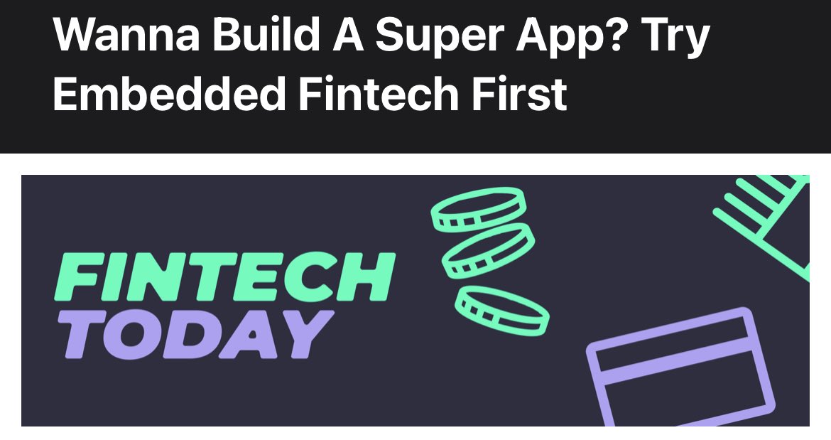 Can confirm <a href="/fintechtoday_/">Fintech Today</a>