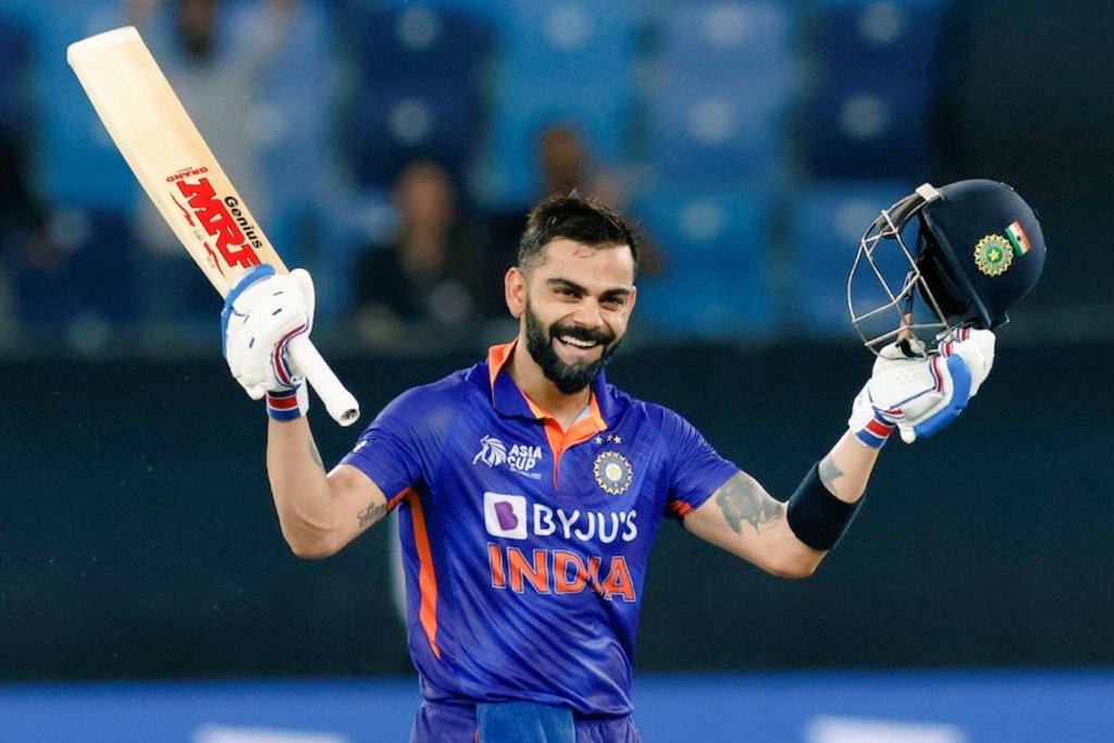 Kohliholic__'s tweet photo. Finally In November 2019 he score his last century 71st. He 
is back. He is truly back. ❤👑
#KingKohli 
#GOAT𓃵 
#AnushkaSharma https://t.co/0EnPiEW4hY