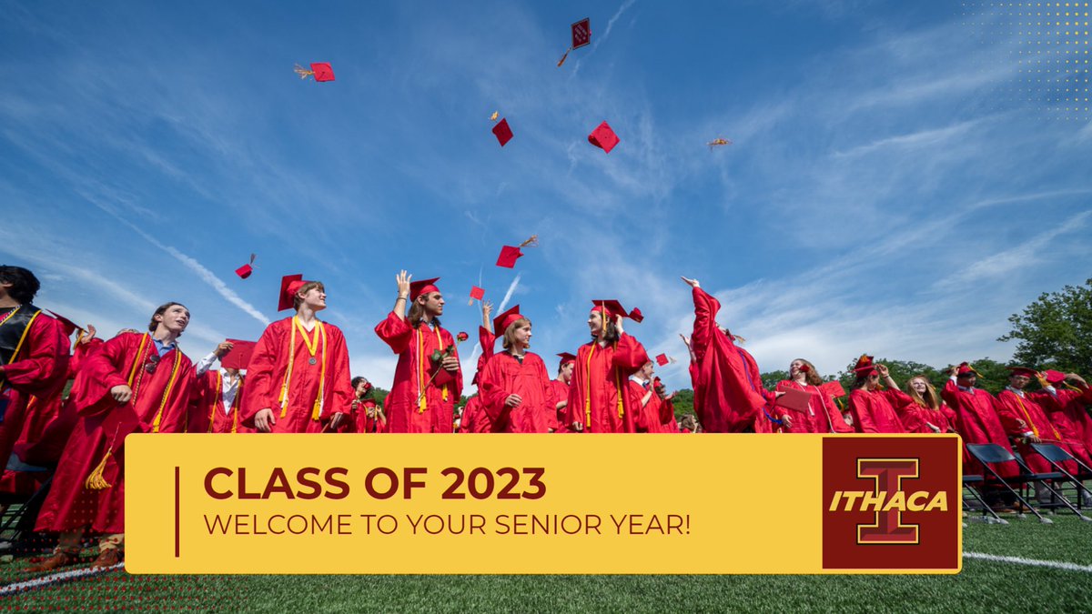 <a href="/IthacaNYSchools/">Ithaca City School District</a> Class of 2023, enjoy your Senior Sunrise tomorrow!❤️🌅💛
