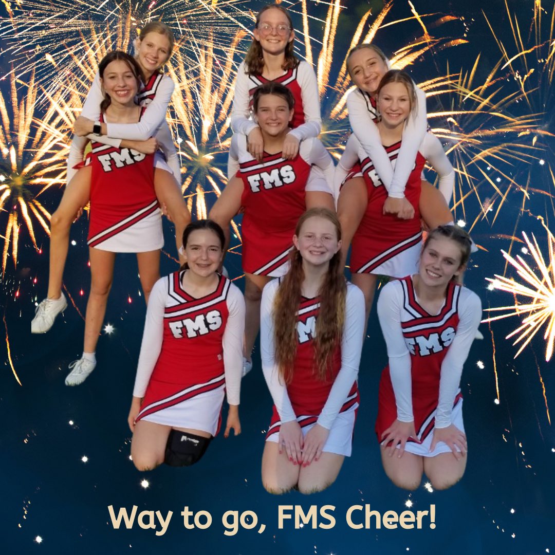 FairbanksCheer's tweet photo. We may not have taken home the W tonight, but we cheered loud and proud for our hardworking football team! 🏈🐾 proud to be a panther, no matter what! @FairbanksNation https://t.co/RDPbEX20O6