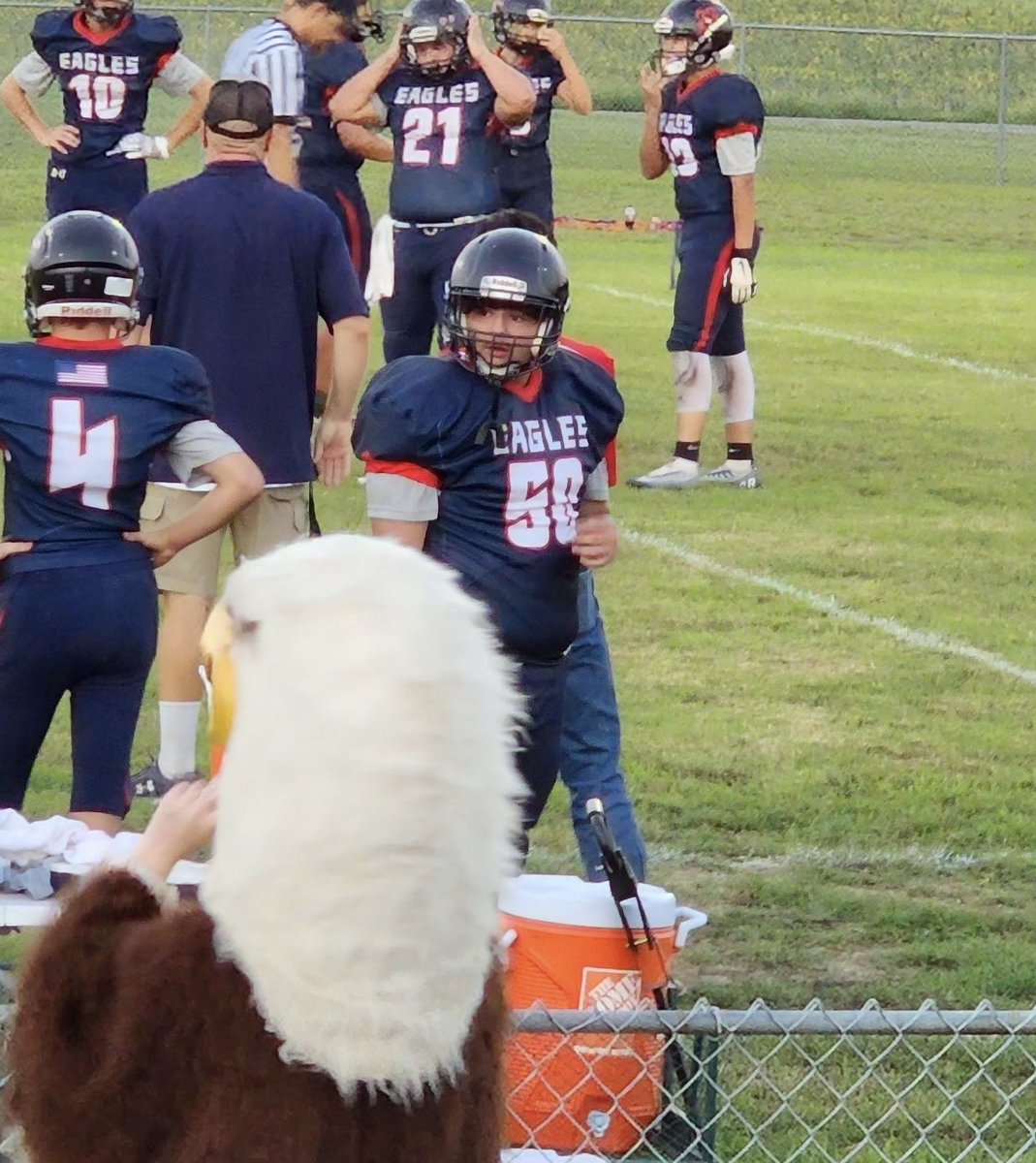 plurx4's tweet image. These boys!  52 to 0, brought it home!! One proud momma!!! #50 #footballmom #itsfootballtime