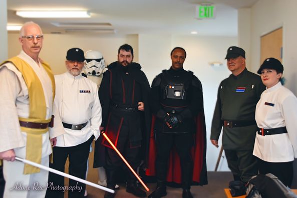 rebellegion's tweet photo. #Lightsabersraised and #bucketsoff for our fallen #Jedi. He is one with the Force. https://t.co/zb8iOdVDfr