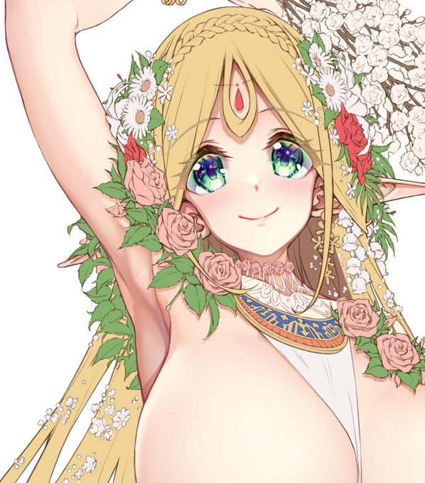 わき～～～#エルフさん3進捗 