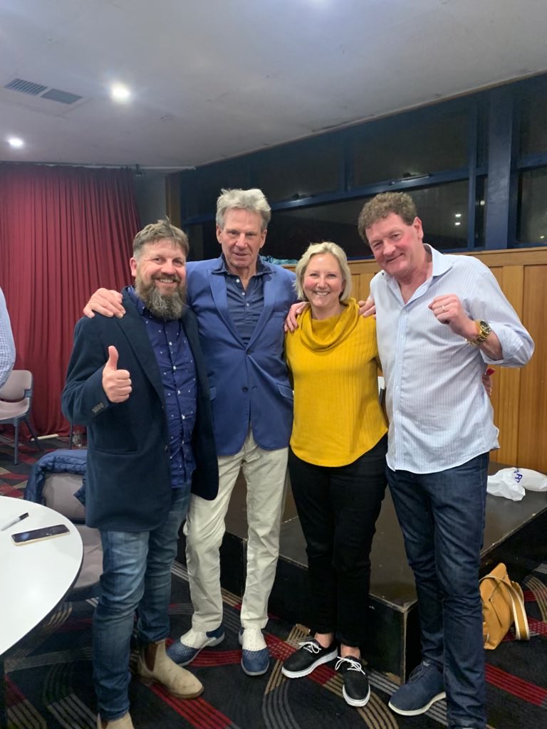 warrenfennell's tweet photo. What an awesome night. The laugh the lows &amp; everything in between. #RSL #MtG ⁦⁦#chickengoesbang ⁦@Origsmartassam⁩ https://t.co/wjZ4ehbpnr