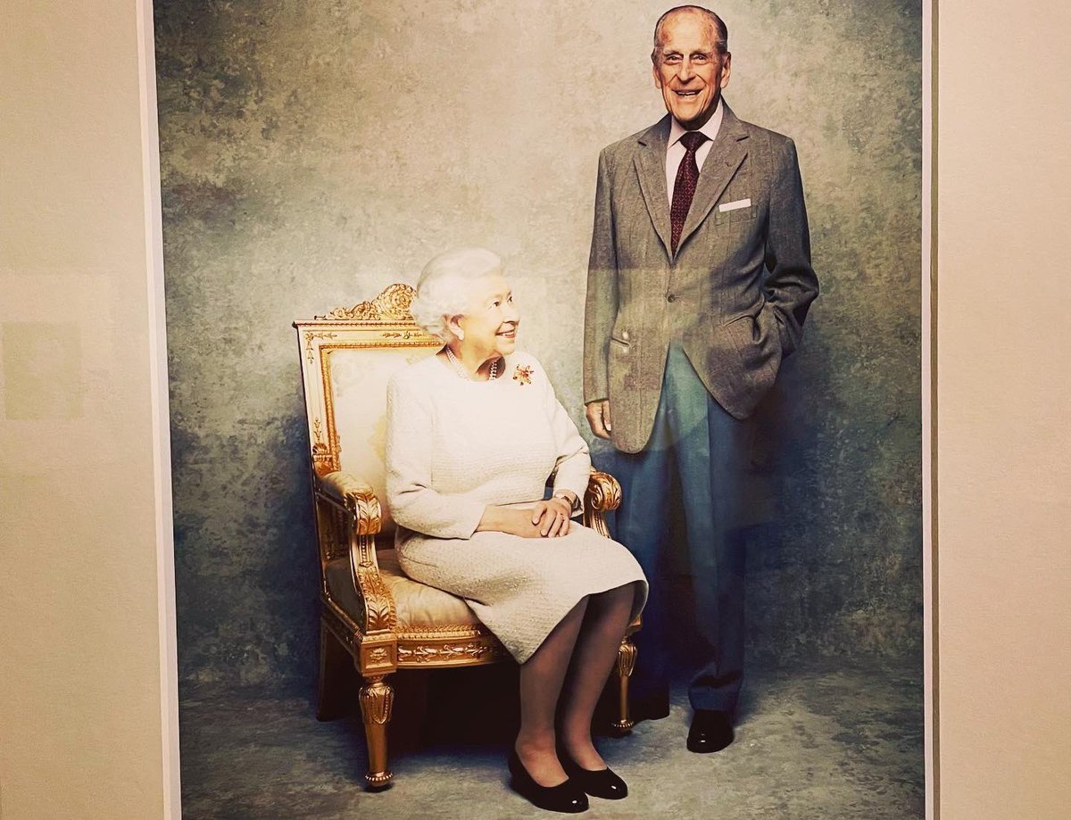 Couldn’t help but think about the gorgeous heavenly reunion Her Majesty would have had with Prince Philip today. Rest In Peace 🕊