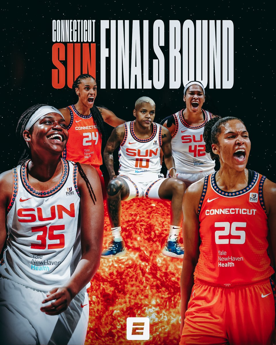 The <a href="/ConnecticutSun/">Connecticut Sun</a> are headed to the <a href="/WNBA/">WNBA</a> Finals for the first time since 2019 🙌