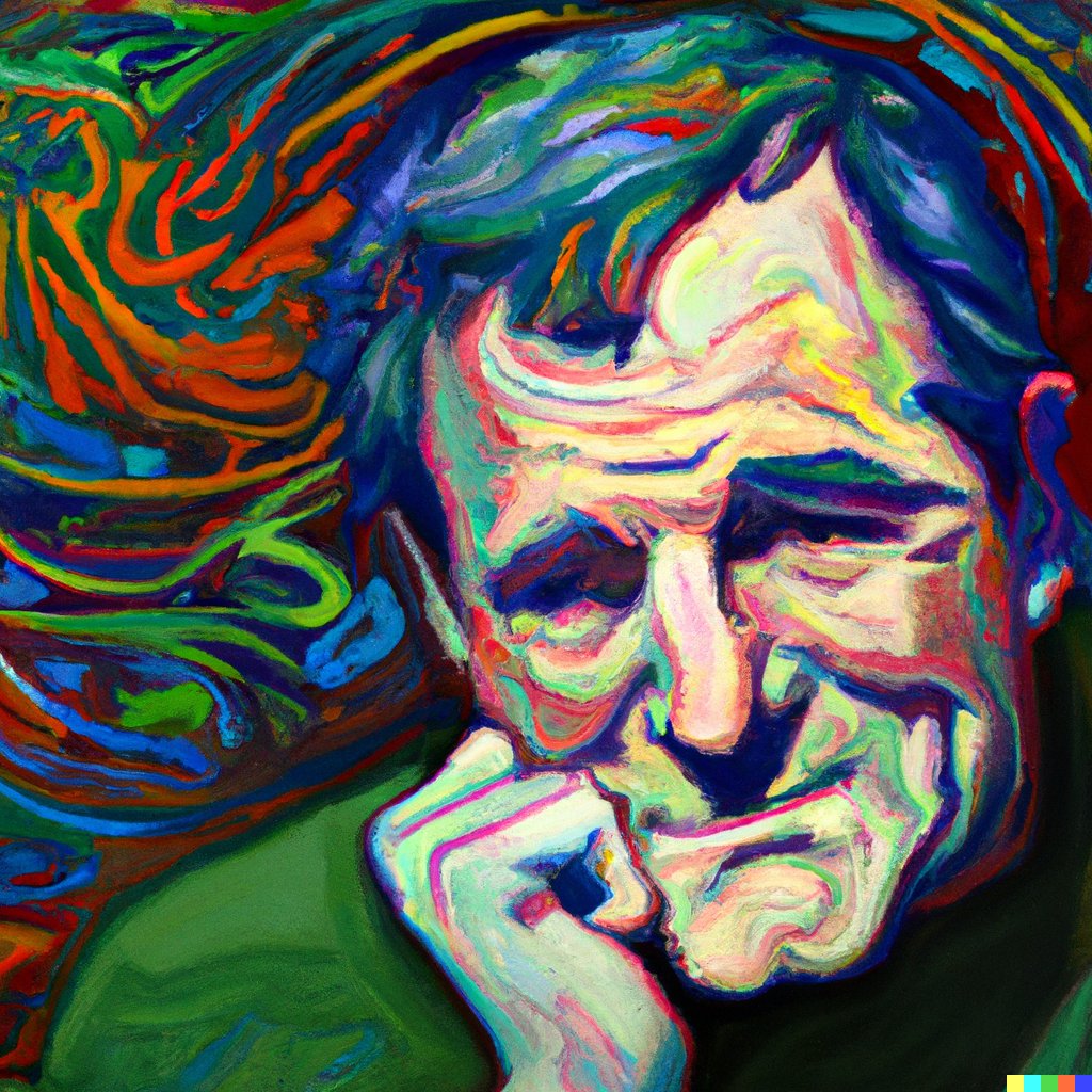 Being_Pacific's tweet photo. #dalle2 #dalle2art An attempt at "Van Gogh x Dead Poets Society x Walt Whitman"

"O me, O life, of the questions of these recurring." https://t.co/Ykeg53VwkI