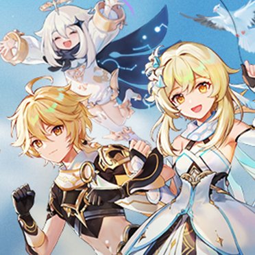 Genshin_Kineli's tweet photo. Did you notice that Lumine is a more cheerful twin? 

In most official artworks Lumine has a wider smile while Aether is calmer.

It doesn't make any twin "better" though, just a difference between them. Both are cool!

And here's a thread with 14 examples

#GenshinImpact 
1/4 https://t.co/fEi72DqZNz