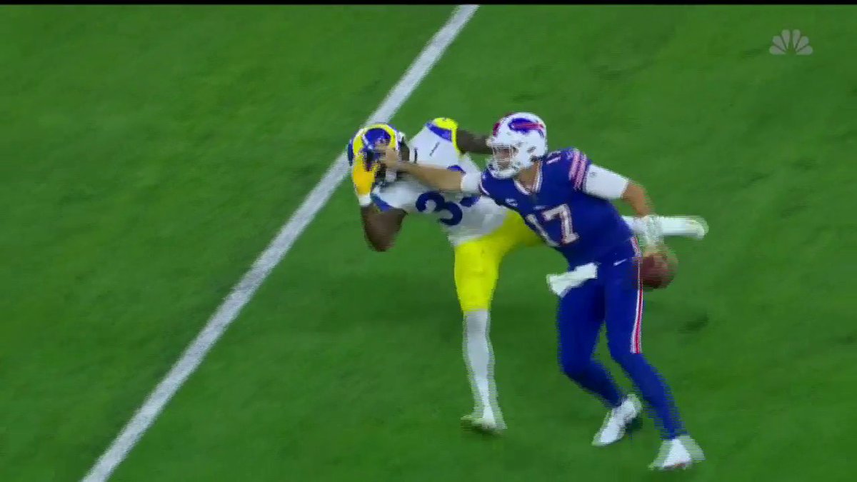 NFLonFOX's tweet photo. Josh. Savage. Allen. https://t.co/xXsqfeaSck