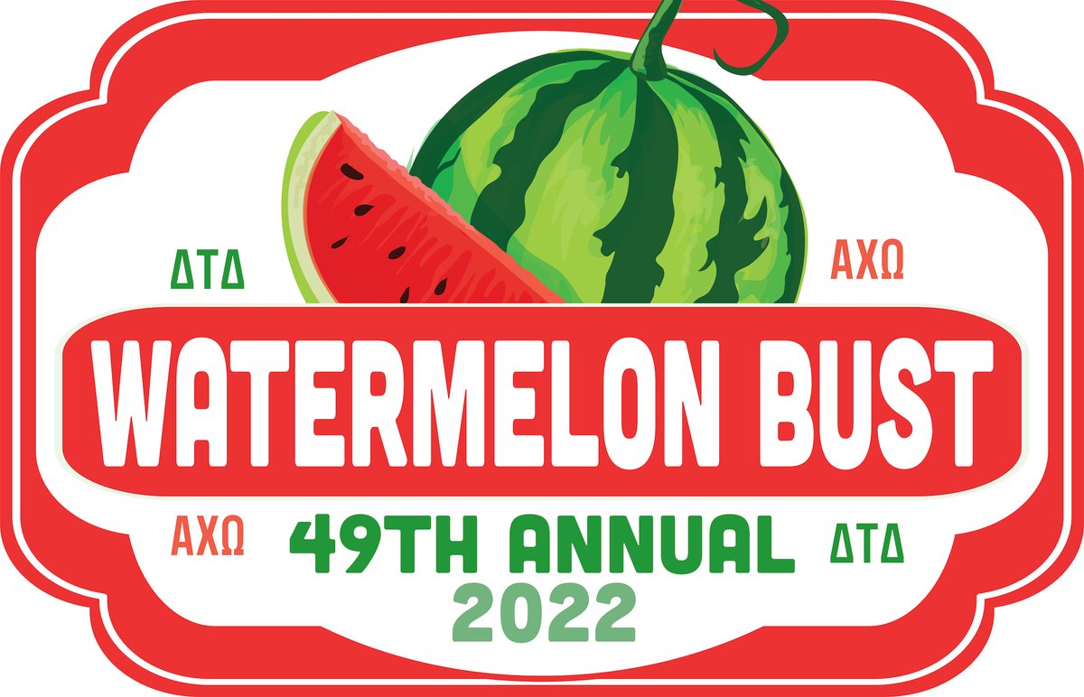 bsudelts's tweet photo. ΔΤΔ & ΑΧΟ’s 49th Annual Watermelon Bust Festival is Sept 24th. Looking for donations for our philanthropy . Sponsorships or donation goes two amazing charities, JDRF and A Better Way Muncie! Donate Now - https://t.co/QIdOMXOYhR #watermelonbust #bsudelts #BSU #JDRF #abetterway https://t.co/3PaQJ9g2Ka