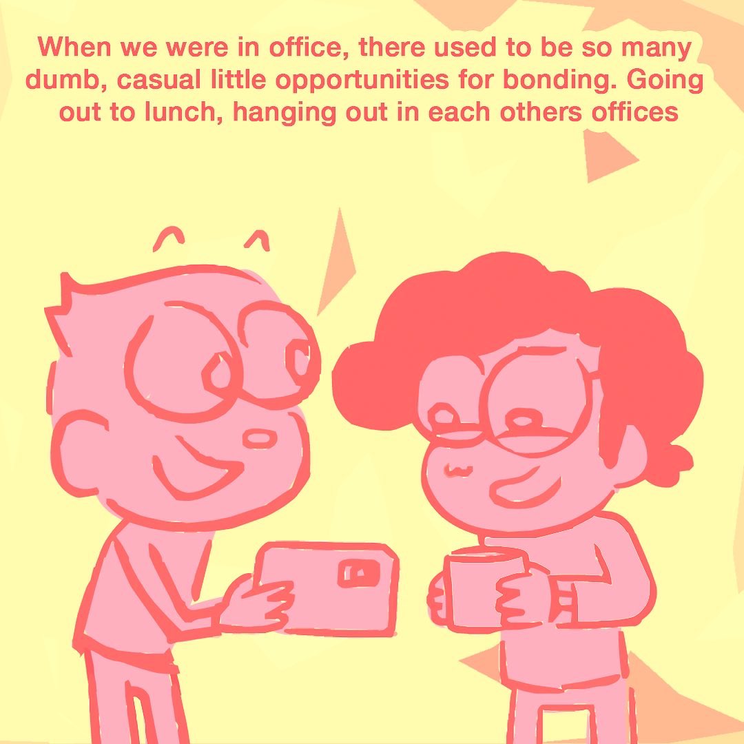The occasional isolation of work-from-home animation jobs (1/3)