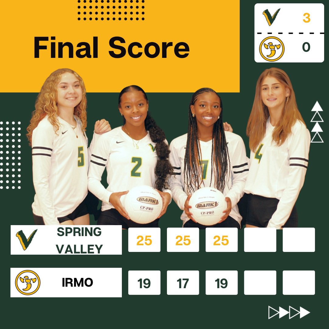 The squads got it done tonight! 🏐🔥 
@SV_Athletics <a href="/SV_Vikings/">Spring Valley</a>