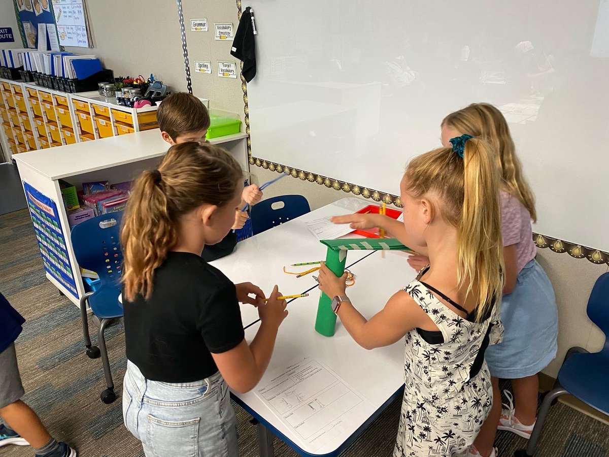 MrsWellsHB's tweet photo. Happy First Day! I just love how the room comes to life once the students walk in. Today was a great day! ❤️ https://t.co/VYV2ueAD2R