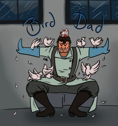 TribbleGrain's tweet photo. Best birb dad in the world #TF2 #tf2medic #tf2archimedes https://t.co/7kELETQuWX