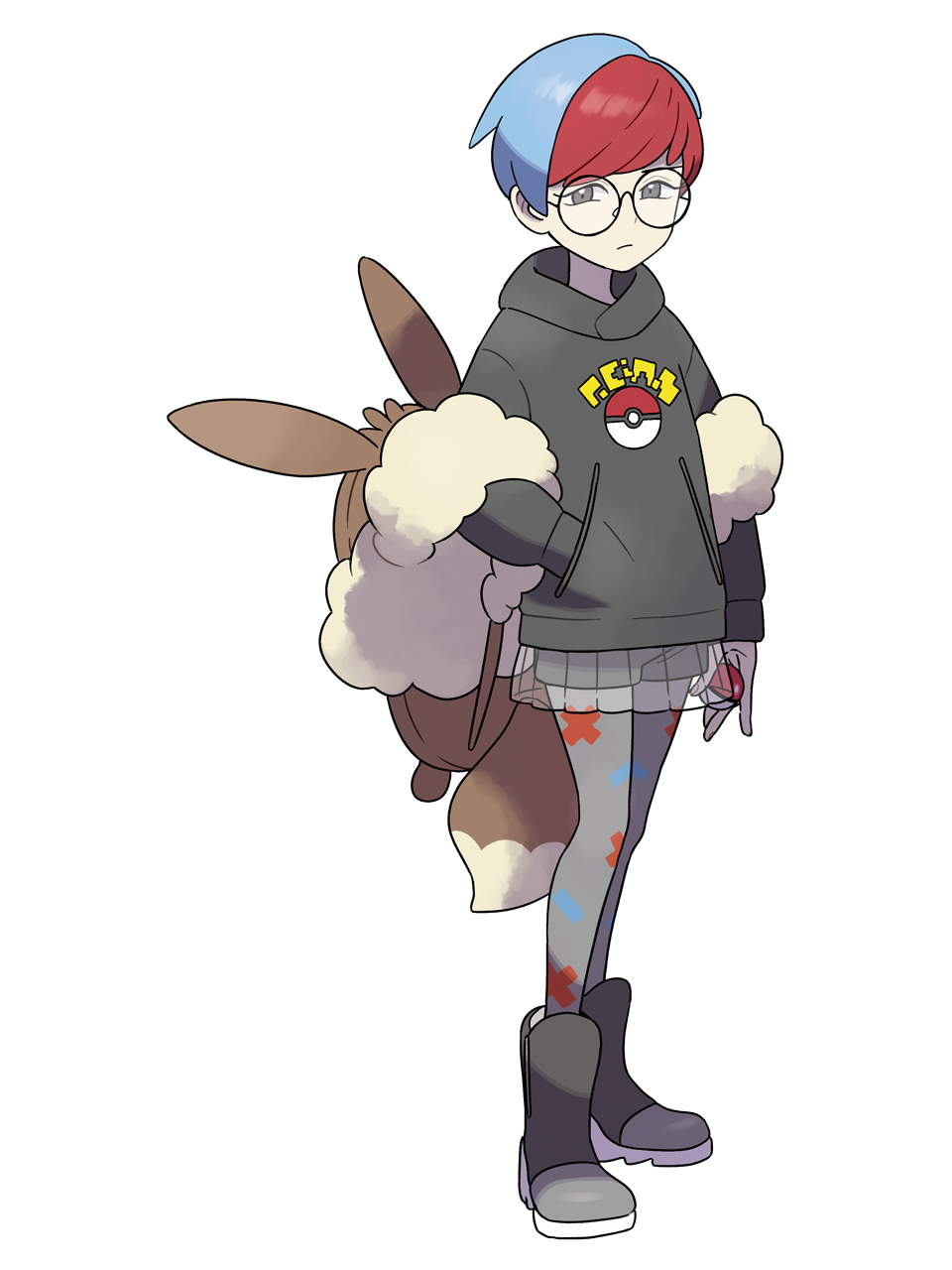 POKEMON TRAINERS ボタンのイーブイリュック - キャラクターグッズ