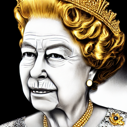 Queen_ai_nft's tweet photo. #QueenElizabeth will stay pimping on the blockchain forever now with AI Queen Elizabeth II NFTS. win this free for retweeting pinned post and following!

#nft #free #giveaway #queen https://t.co/ulPS6Cvb9f