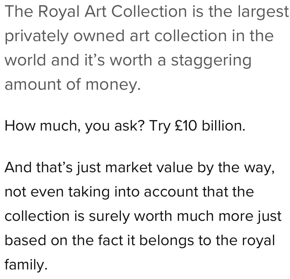 michaelharriot's tweet photo. Remember when Parliament made it illegal to own or pass down looted &amp; stolen artifacts but no one bothered to check what’s literally THE MOST VALUABLE COLLECTION  in the world bc Elizabeth—not the Queen or the crown, just HERSELF—made herself exempt?

Good times. https://t.co/FSEzYo329F